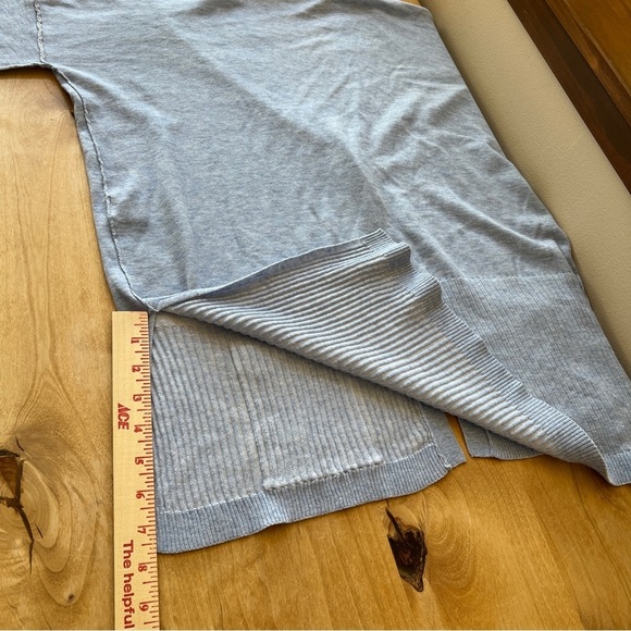 RAFFI CARDIGAN NWOT S COTTON SINGLE BUTTON SIDE SLITS LIGHTWEIGHT BREATHABLE - Picture 11 of 13